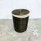 Pencil Cane Laundry Basket With Liner and Lid