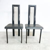 Post Modern 1980's Antonella Mosca Regina Dining Chairs for Ycami Collection