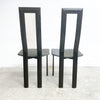 Post Modern 1980's Antonella Mosca Regina Dining Chairs for Ycami Collection