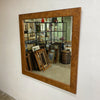 Post Modern 1980s Australian Burl Walnut Framed Wall Mirror