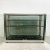 Post Modern Italian Smokey Glass Cabinet