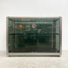 Post Modern Italian Smokey Glass Cabinet