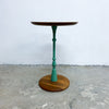 Post Modern Side Table Painted Steel and Wood