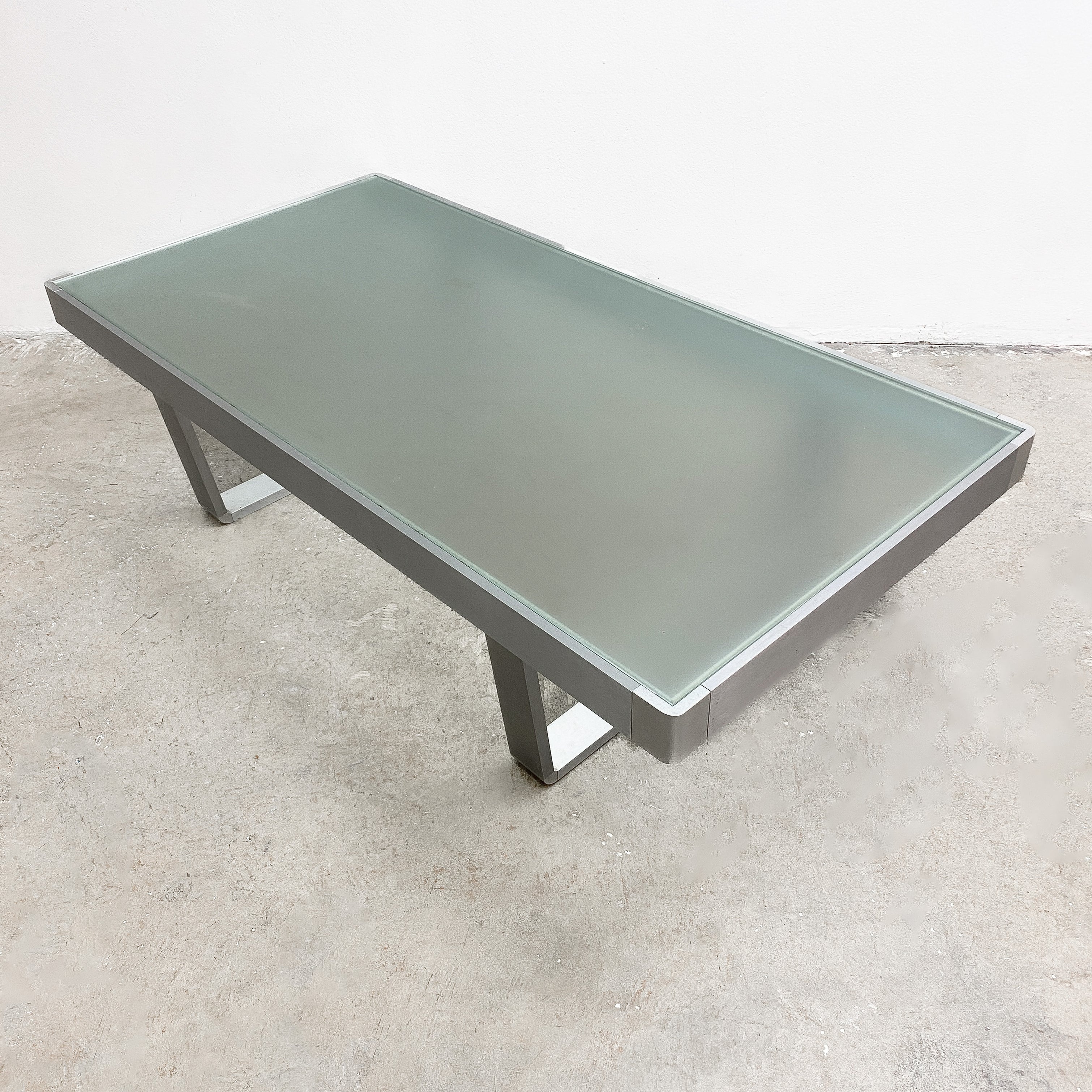 Post Modern Vintage 90s Glass Top Coffee Table– The Design Ark