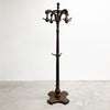 Post modern 1990s Rosewood Hat And Coat Stand