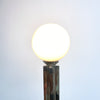 Post modern Glass And Chrome Floor Lamp