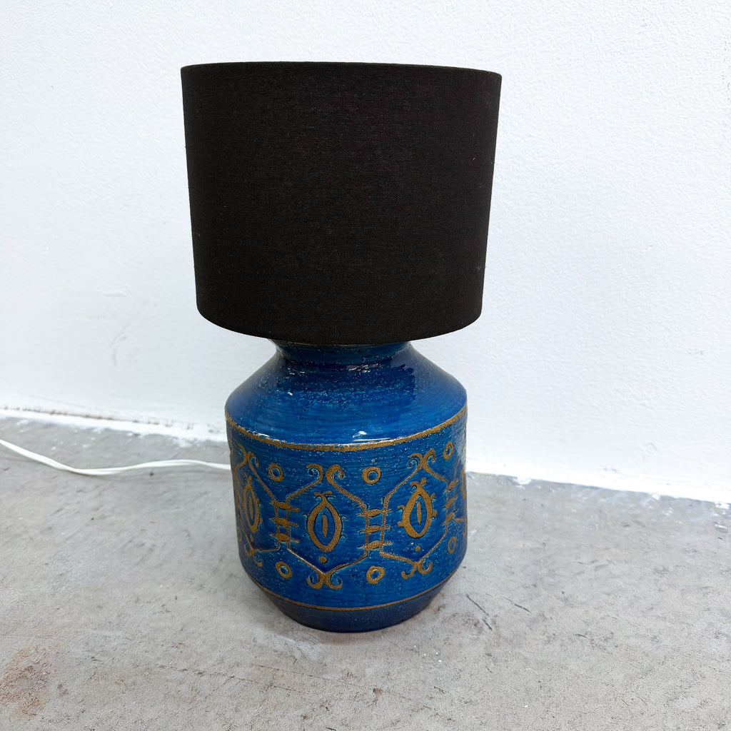 Pottery Table Lamp Base & Shade