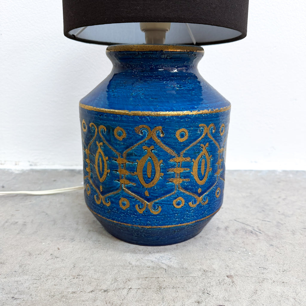 Pottery Table Lamp Base & Shade