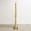 1940s Rare Alabaster Twisted Column Floor Lamp Base