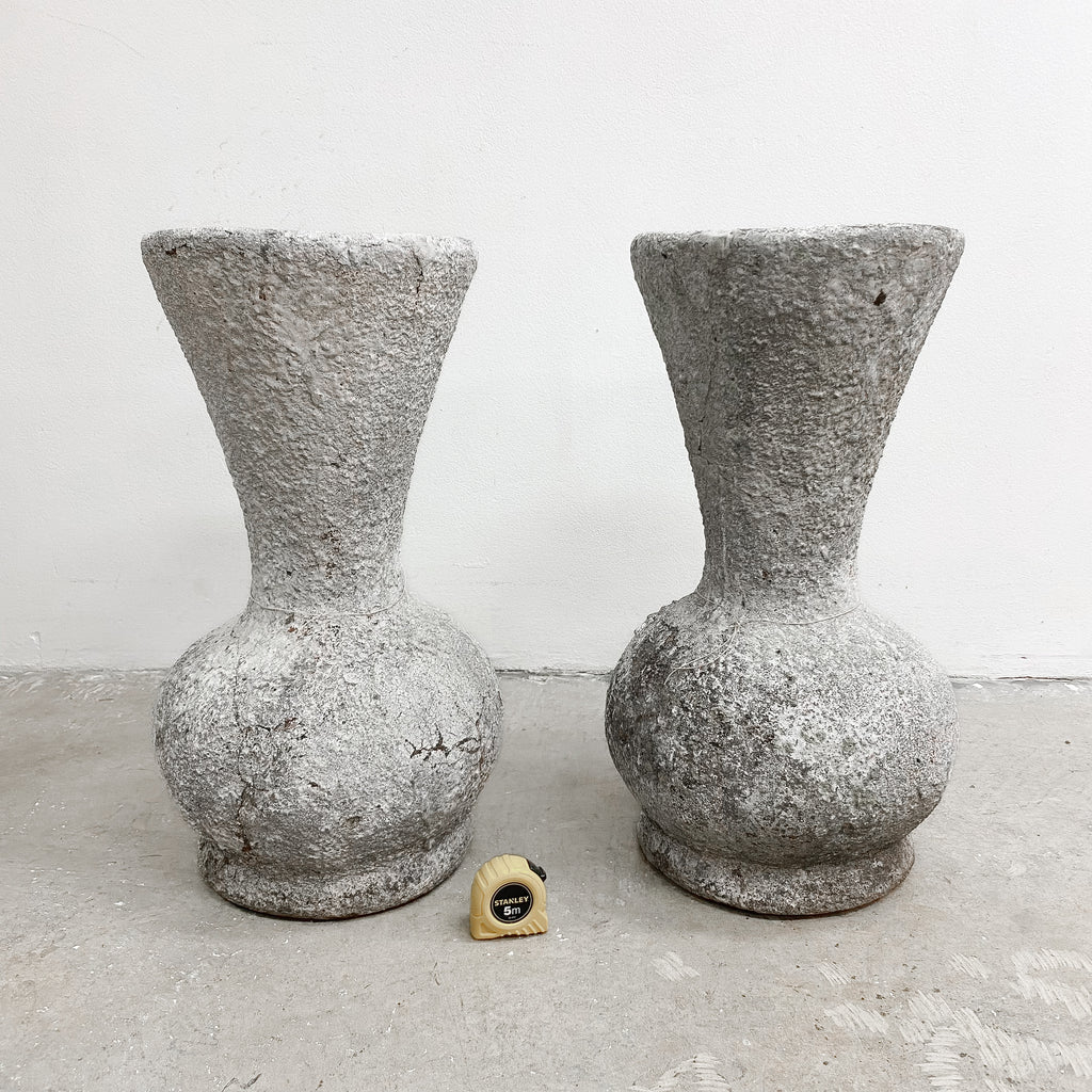 Rare Australian Mid Century Concrete Vase Pot