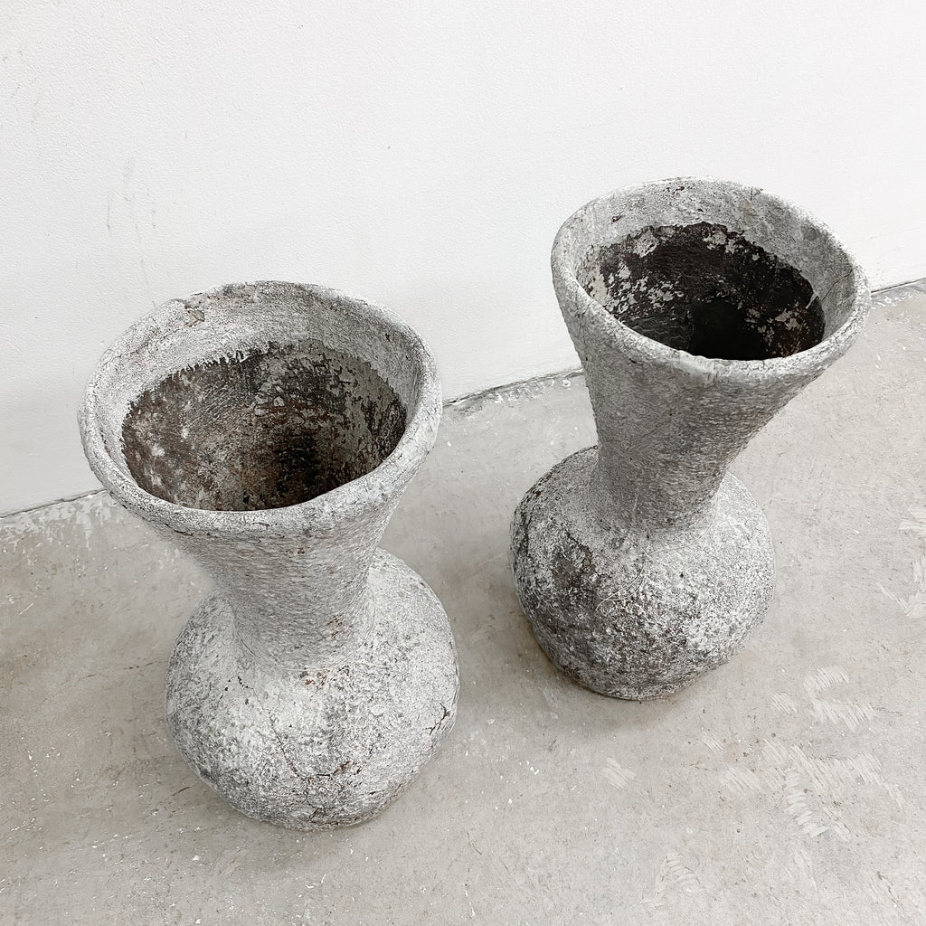 Rare Australian Mid Century Concrete Vase Pot