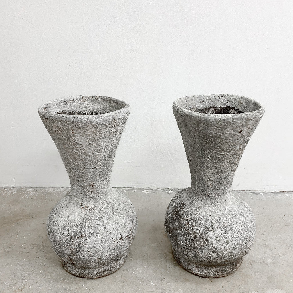 Rare Australian Mid Century Concrete Vase Pot