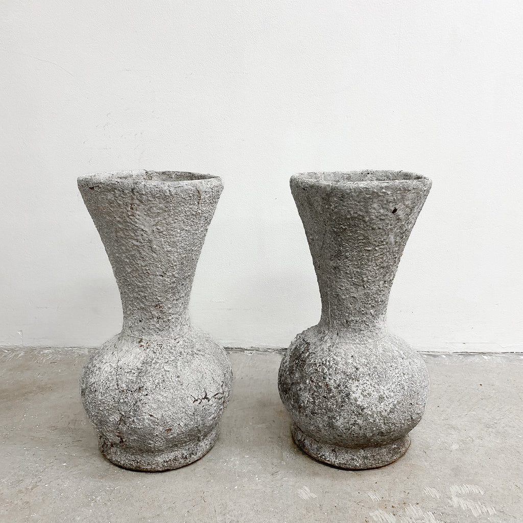 Rare Australian Mid Century Concrete Vase Pot