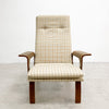Rare Danish or Swedish Armchair Brazilian Rosewood Bent Plywood