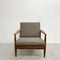 Rare Mid Century Parker Nordic Wrap Around Low Back Armchair - Restored