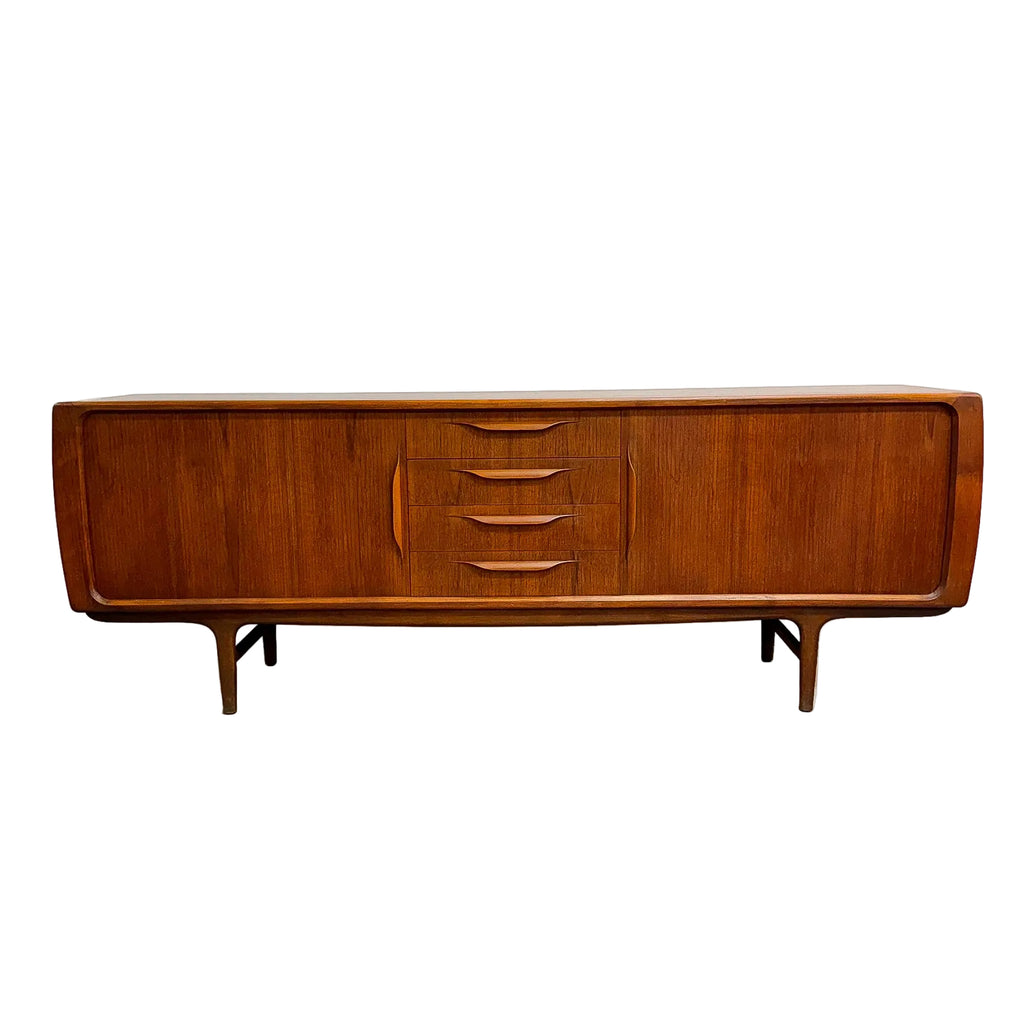 Rare Mid Century Restored Teak Berryman Sideboard by Johannes Andersen