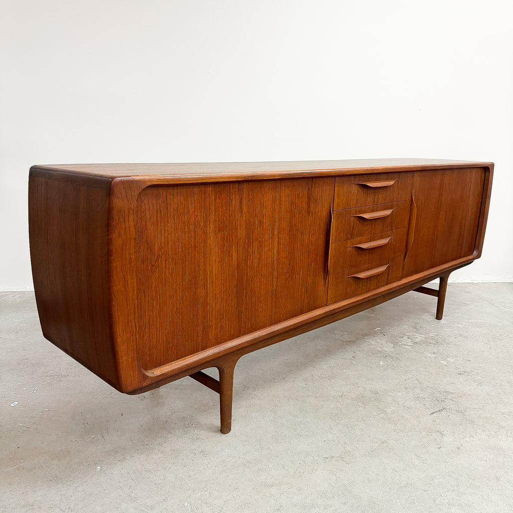 Rare Mid Century Restored Teak Berryman Sideboard by Johannes Andersen