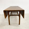 Rare Mid Century Tasmanian Blackwood Pembroke Extension Dining Table