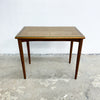 Vintage Mid Century Rattan Top Side Table