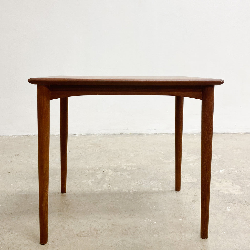 Rectangular Mid Century Teak Parker Side Table