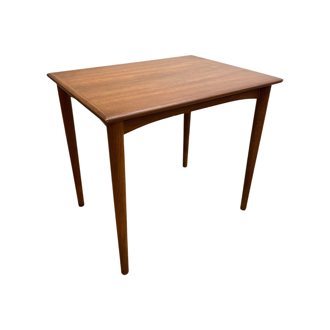 Rectangular Mid Century Teak Parker Side Table