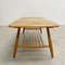 Restored 1970s Mid Century Solid Elm Ercol Coffee Table