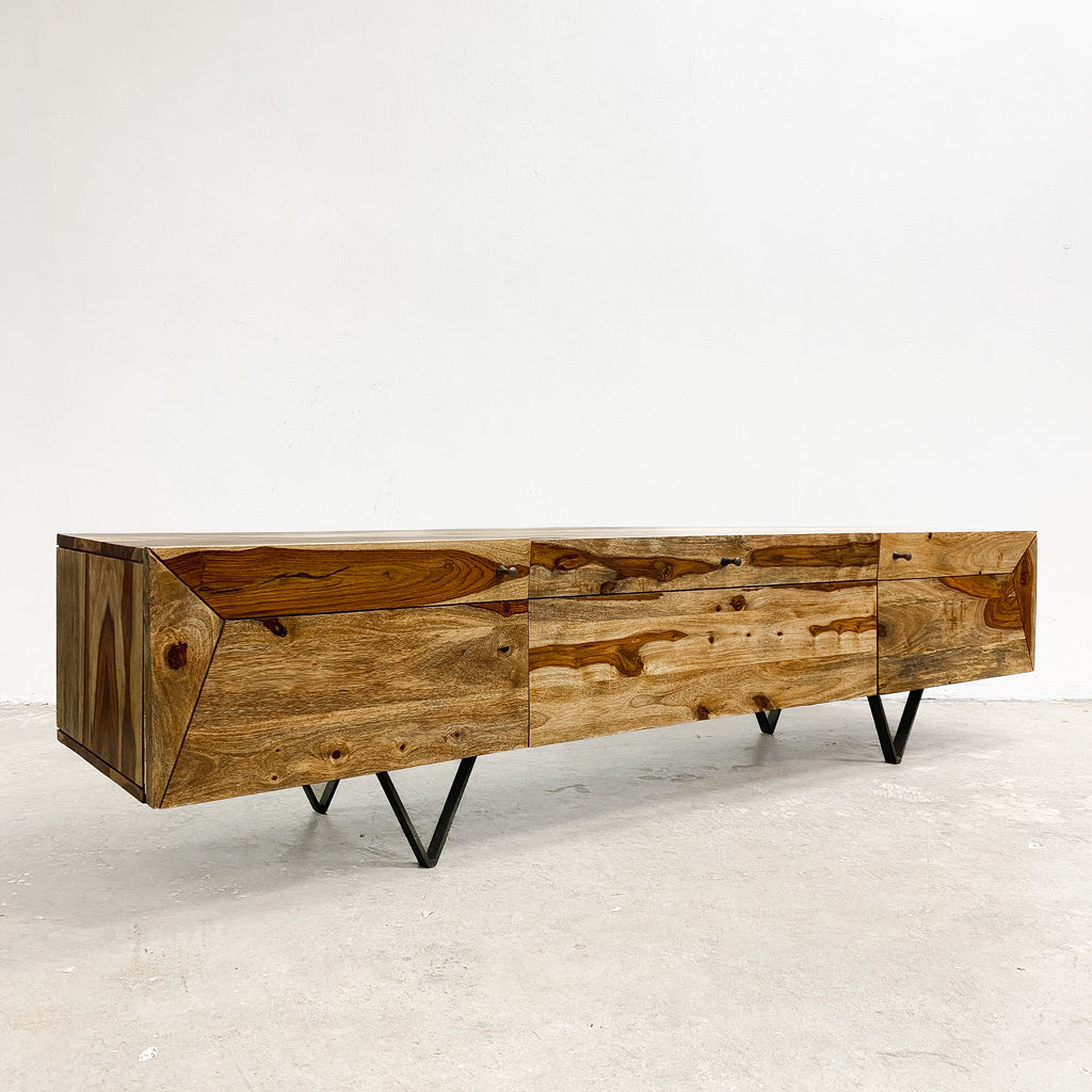 Restored Camphor Laurel Sideboard Entertainment Unit