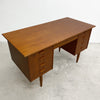 Restored Danish Mid Century Teak Desk