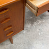 Restored Danish Mid Century Teak Desk