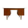 Restored Danish Mid Century Teak Desk