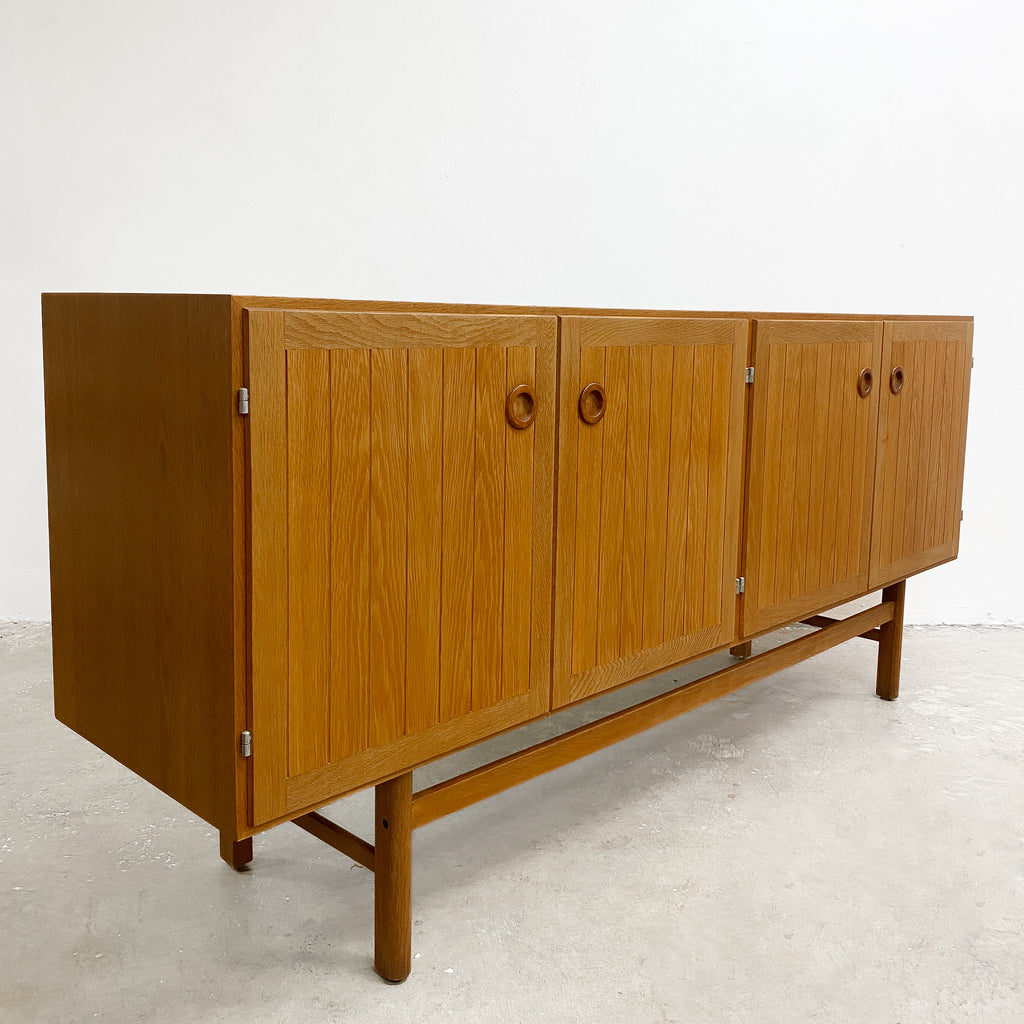 Restored Mid Century Danish Oak Sideboard