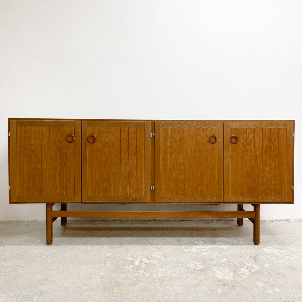 Restored Mid Century Danish Oak Sideboard