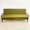 Restored Mid Century Teak Fler Three Seater Daybed Sofa Lounge