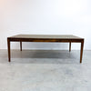 Restored Mid Century Danish Rosewood Tile Topped Coffee Table