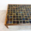 Restored Mid Century Danish Rosewood Tile Topped Coffee Table