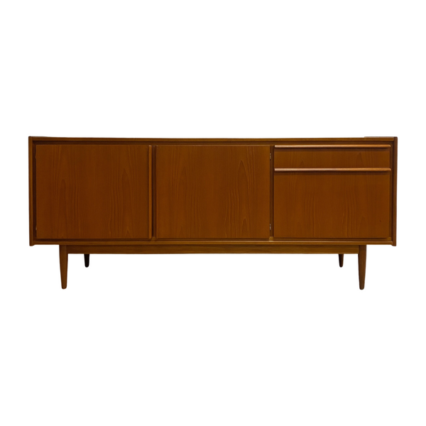 Restored Mid Century Parker Lip Handle Sideboard