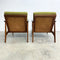 Restored Mid Century Parker Low Rattan Back Model 155 Tasmanian Blackwood Armchair