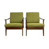 Restored Mid Century Parker Low Rattan Back Model 155 Tasmanian Blackwood Armchair