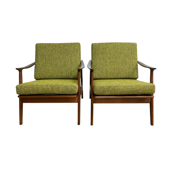 Restored Mid Century Parker Low Rattan Back Model 155 Tasmanian Blackwood Armchair