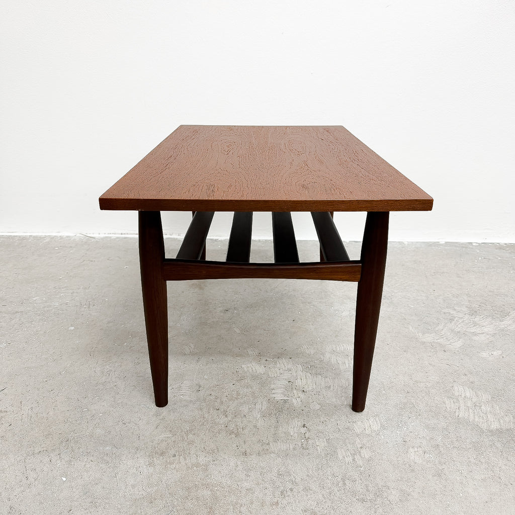 Restored Mid Century Parker Small Coffee Table Side Table Model 116