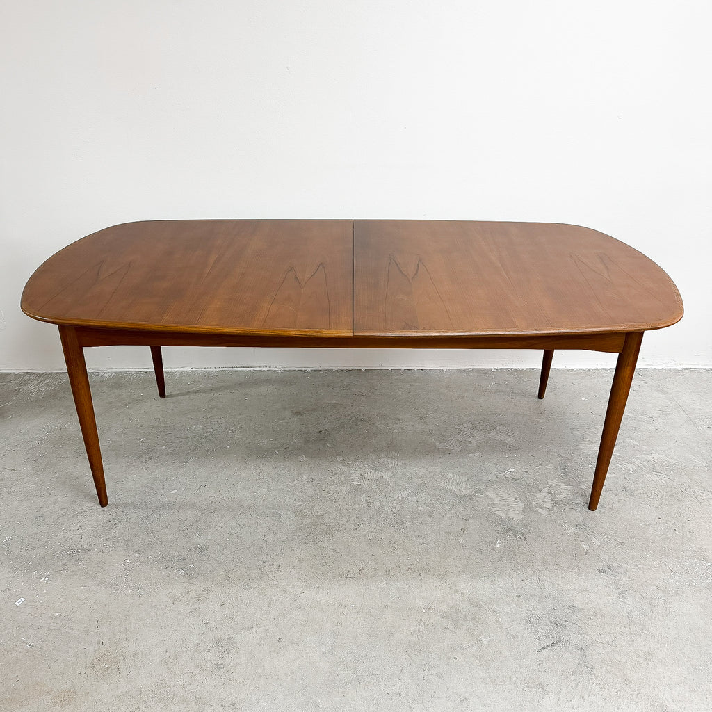 Restored Mid Century Parker Teak Largest Extension Dining Table