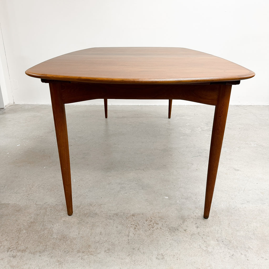 Restored Mid Century Parker Teak Largest Extension Dining Table