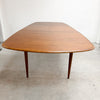 Restored Mid Century Parker Teak Largest Extension Dining Table