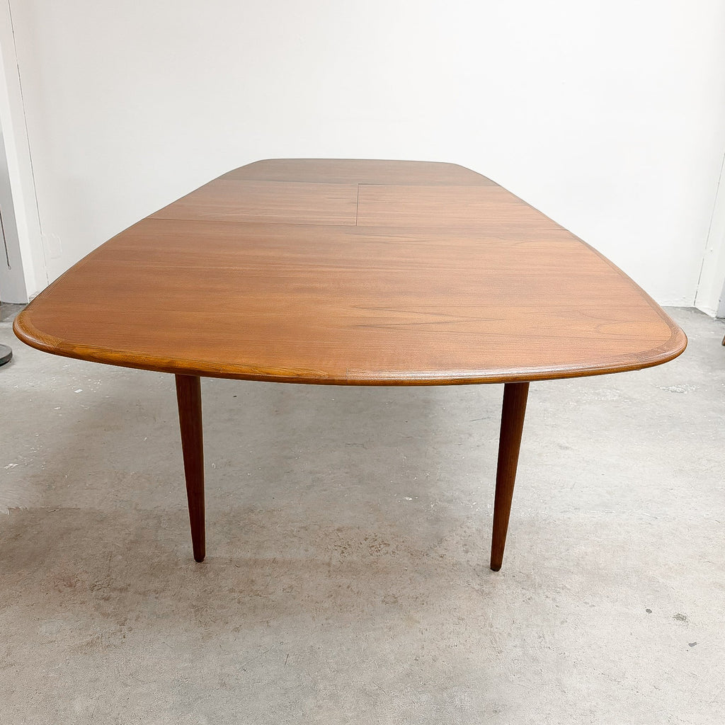 Restored Mid Century Parker Teak Largest Extension Dining Table
