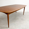 Restored Mid Century Parker Teak Largest Extension Dining Table