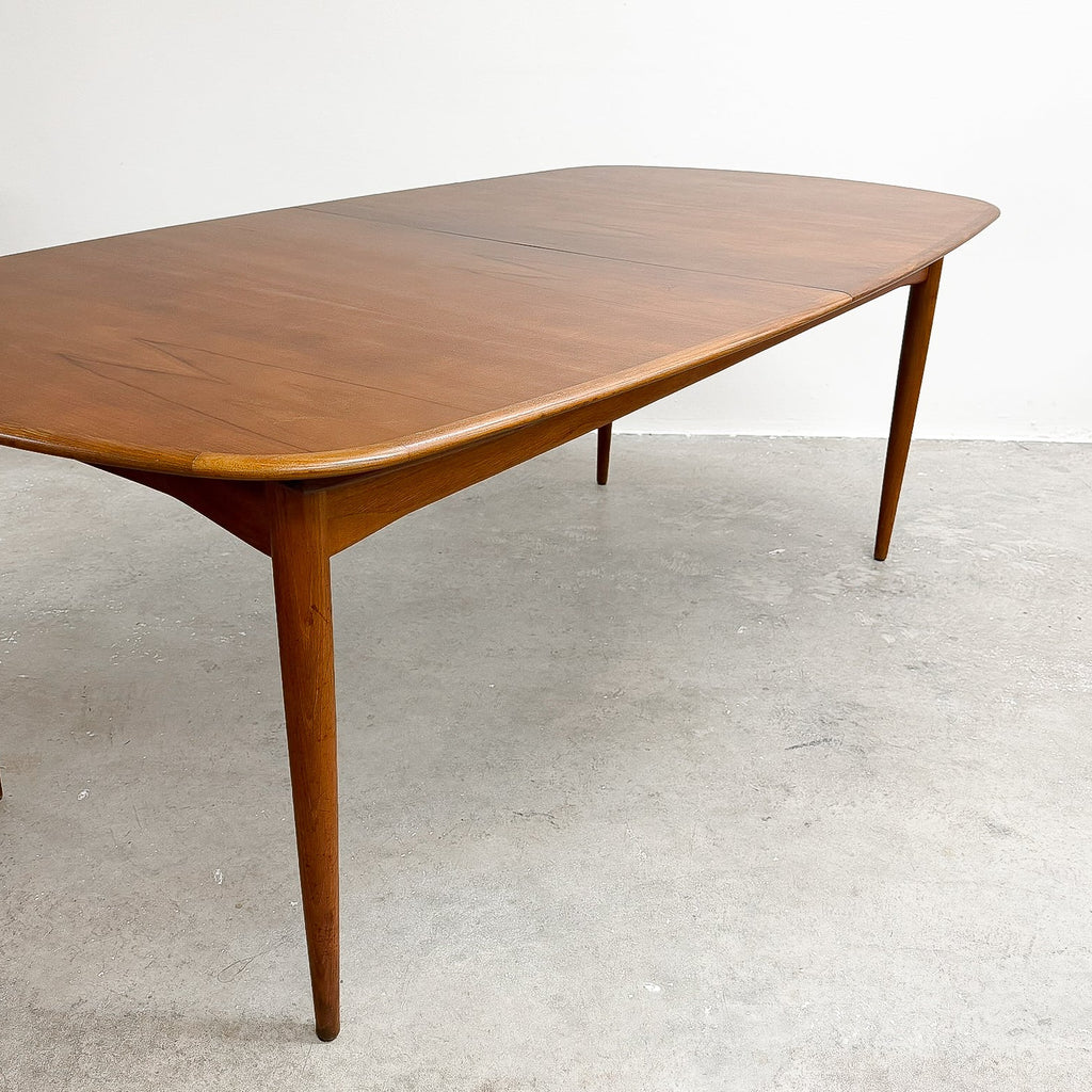 Restored Mid Century Parker Teak Largest Extension Dining Table