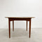 Restored Mid Century Parker Teak Round Extension Dining Table