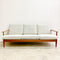 Restored Mid Century Parker 110 Wrap Around Three Seater Sofa Lounge