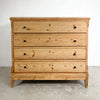 Rustic Baltic Pine Chest Of Drawers