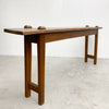 Rustic Elm Console Table